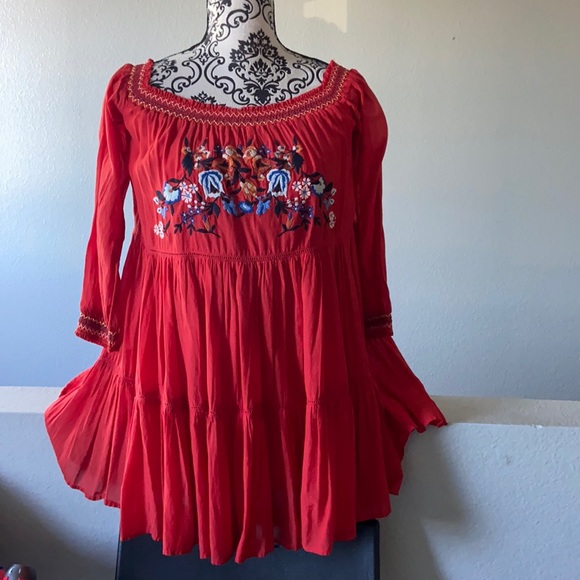 🌹🌹Red mini dress - Picture 1 of 4